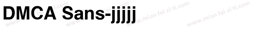 DMCA Sans字体转换